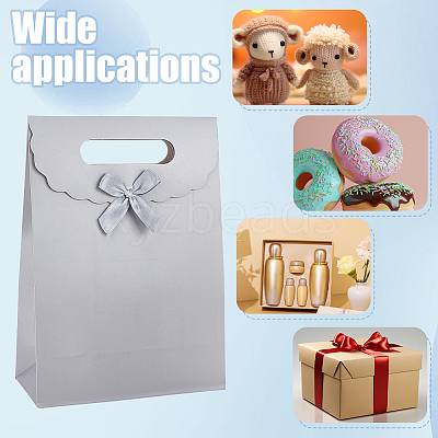 Rectangle Paper Gift Bags CARB-WH0017-14B-03-1