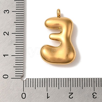 Ion Plating(IP) 304 Stainless Steel Pendants STAS-M017-08G-05-1