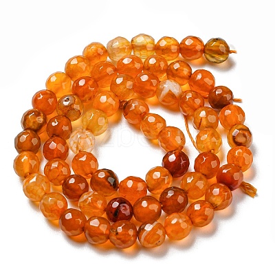 Natural Agate Beads Strands G-C082-A01-06-1