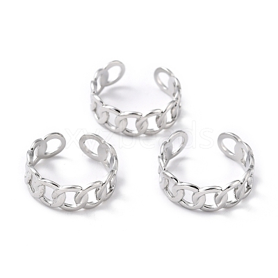 Tarnish Resistant 304 Stainless Steel Finger Rings RJEW-L102-21P-1