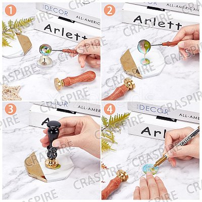 DIY Wax Seal Stamp Kits DIY-CP0003-91E-1