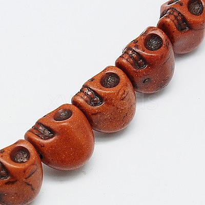Synthetic Turquoise Beads Strands TURQ-G113-10x12mm-02-1
