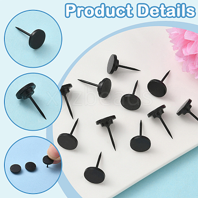 30Pcs Zinc Alloy Drawing Pins FIND-WH20033-036EB-1