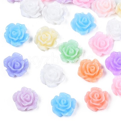Opaque Resin Cabochons X-CRES-S307-020-A01-1
