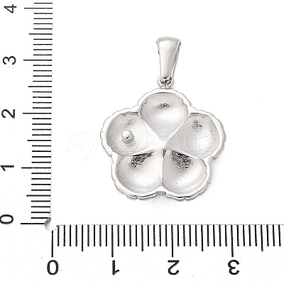 304 Stainless Steel Pendants STAS-Q349-01B-P-1