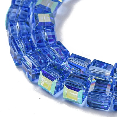 Electroplate Glass Beads Strands EGLA-M031-01A-HR04-1