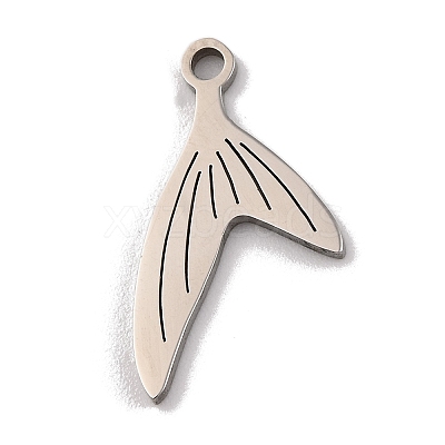Non-Tarnish 201 Stainless Steel Pendants STAS-U016-08P-01-1