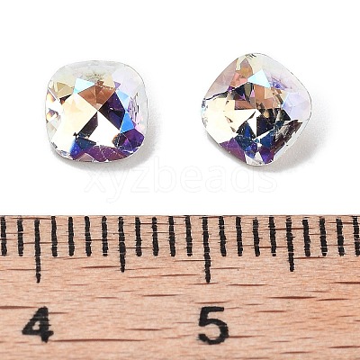 K9 Glass Rhinestone Cabochons GLAA-H034-04B-001MO-1