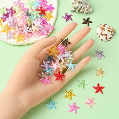 ABS Plastic Imitation Pearl Cabochons OACR-YW0001-77-1