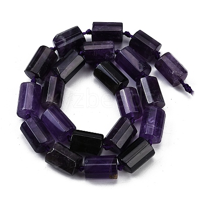 Natural Amethyst Beads Strands G-G162-D05-02-1