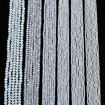 Electroplate Glass Beads Strands LS-EGLA-A044-J3mm-B06-1