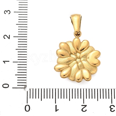 304 Stainless Steel Pendants STAS-Q349-01G-G-1