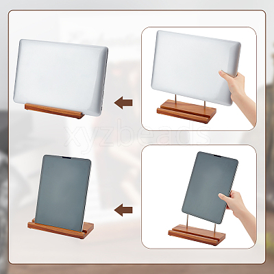 Wood Toilet Paper Holder Stand DJEW-WH0039-57-1