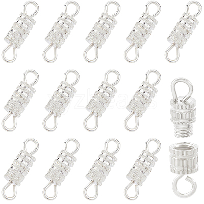 100Pcs Alloy Screw Clasps FIND-SC0012-07S-1