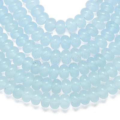 Natural Malaysia Jade Beads Strands G-B165-G01-5x8mm-07-1