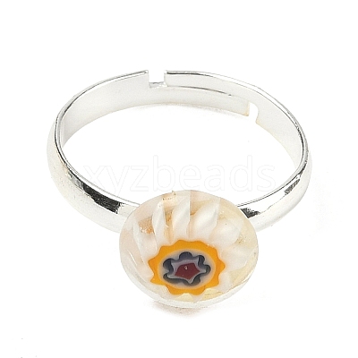 Brass Adjustable Rings RJEW-PH01311-1
