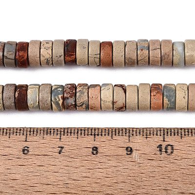 Natural Shoushan Stone Beads Strands G-N367-03A-06-1