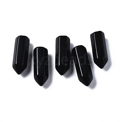 Synthetic Black Stone Beads G-S356-06-1