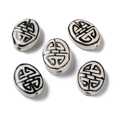 Handmade Porcelain Beads PORC-G011-01F-1