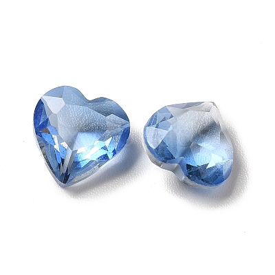 Faceted K9 Glass Rhinestone Cabochons GGLA-B002-04A-1