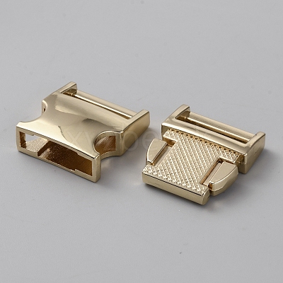 Zinc Alloy Side Release Buckles FIND-WH0420-38C-G-1