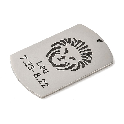 Non-Tarnish 304 Stainless Steel Pendants STAS-C098-01G-P-1