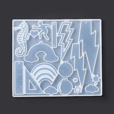 DIY Pendant Food-grade Silicone Molds LS-SIMO-D002-01B-1