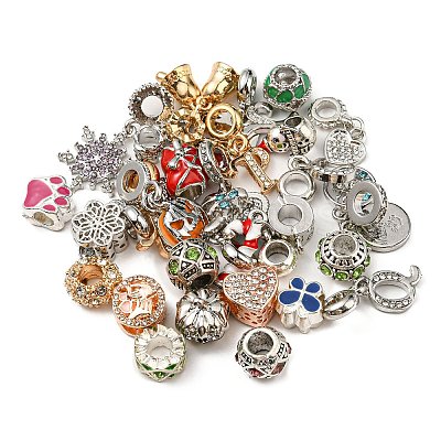 Alloy European Beads ALRI-XCP0001-16-1