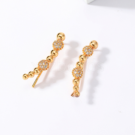Elegant and Versatile Gold Plated Fashion Ear Clip for Women XY9528-1