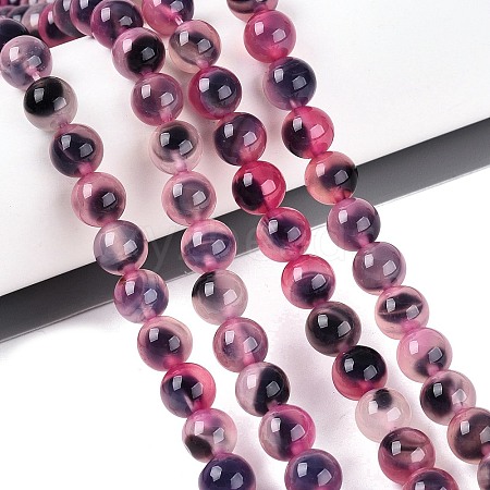 Natural Agate Beads Strands G-Q606-42B-B03-1