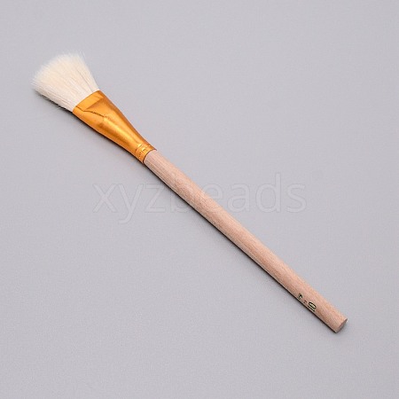 Wooden Paint Brush AJEW-WH0237-08I-1