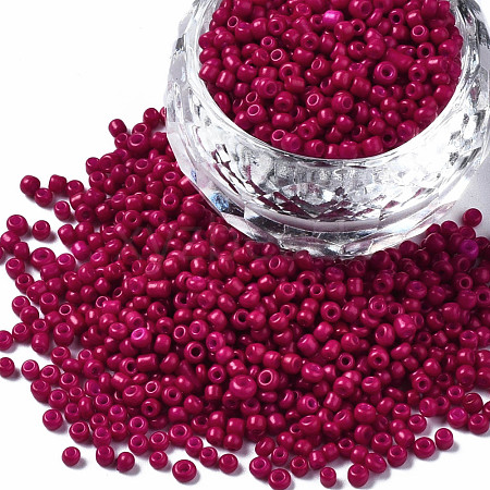 Glass Seed Beads SEED-S060-A-F451-1