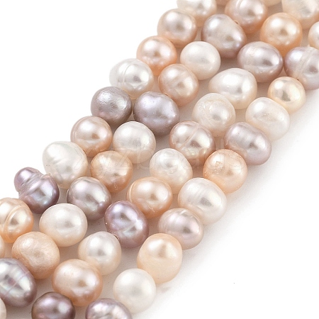 Natural Cultured Freshwater Pearl Beads Strands PEAR-C003-13E-1