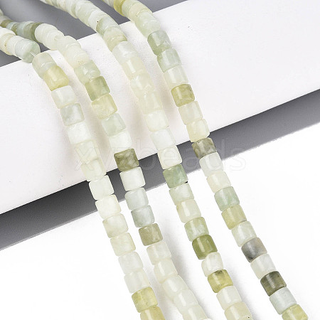 Natural Xiuyan Jade Beads Strands G-T141-86B-01-1