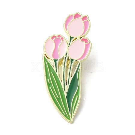 Alloy Brooches JEWB-I032-14G-03-1