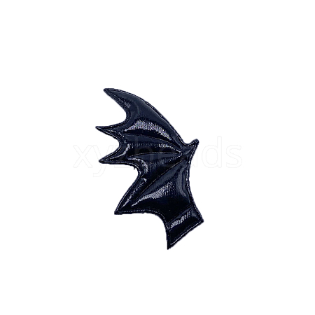 Imitation Leather Evil Wings Ornament Accessories WI-PW0002-03A-03-1