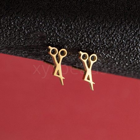 Stainless Steel Small Animal Stud Earrings for Women PW-WG87B69-29-1