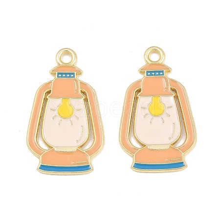 Alloy Enamel Pendants AL-CBA6AEB-08G-01-1