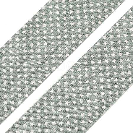 5M Cotton Linen Strar Printed Ribon OCOR-K008-01C-03-1