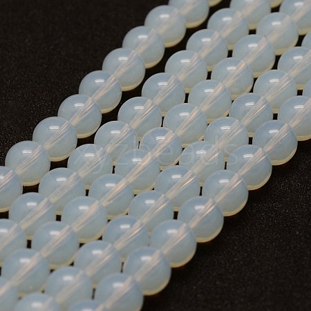 Opalite Beads Strands X-G-G687-30-8mm-1