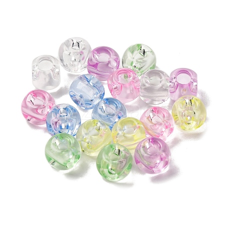 Transparent Acrylic Beads MACR-F080-05-1