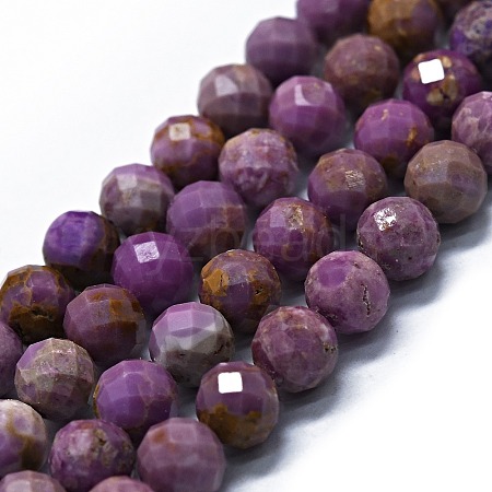 Natural Phosphosiderite Stone Beads Strands G-G927-35-1
