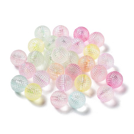 Transparent Acrylic Beads X-OACR-Z013-39-1