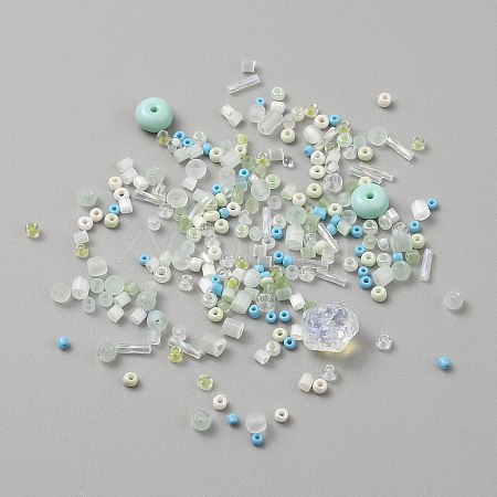 Glass Seed Beads SEED-WH0007-06A-1
