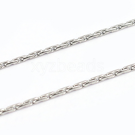 304 Stainless Steel Coreana Chains CHS-O005-01-1