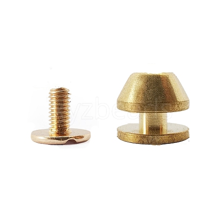 Flat Head Brass Retro Rivet Buckle PW-WG6BC40-05-1