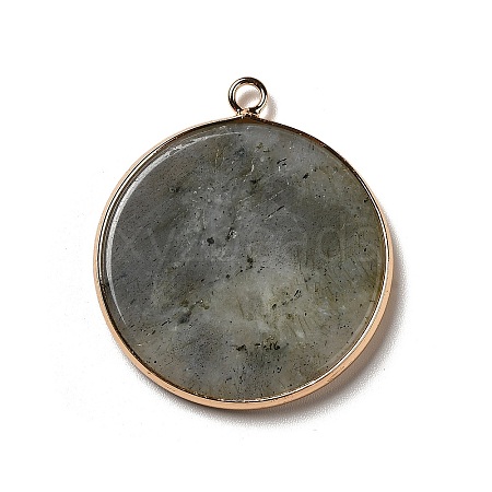 Natural Labradorite Pendants G-A213-01G-12-1