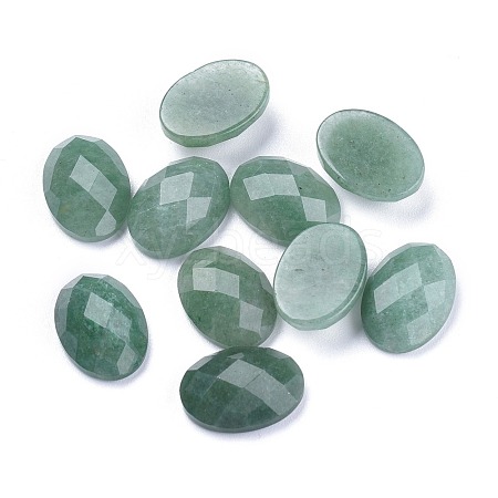 Natural Green Aventurine Cabochons X-G-G760-A03-1