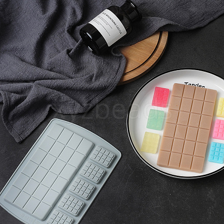 Silicone Chocolate Cookie Candy Molds BAKE-PW0001-151A-1