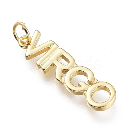 Brass Pendants ZIRC-I048-15G-05-1